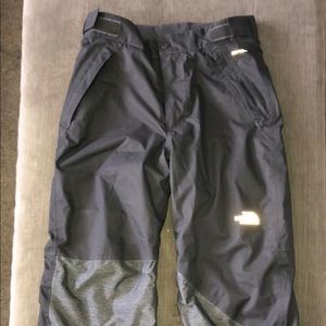 The North Face Boys Dryvent Ski/Snowpants Gray Med
